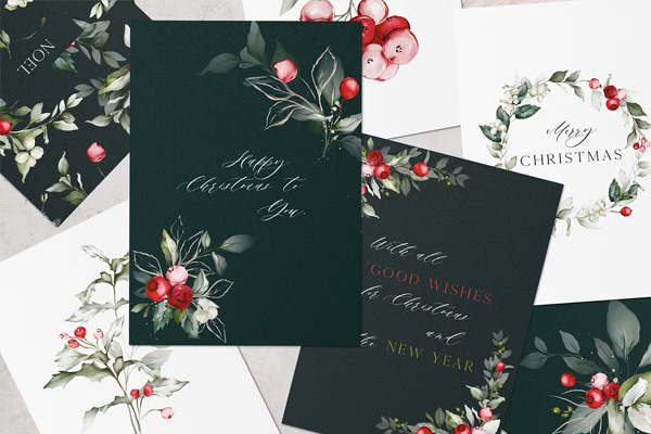 Holiday Invitation Templates – Unique and Creative Layouts for Personalized Invitations | Editable PSD, AI and Vector Files
